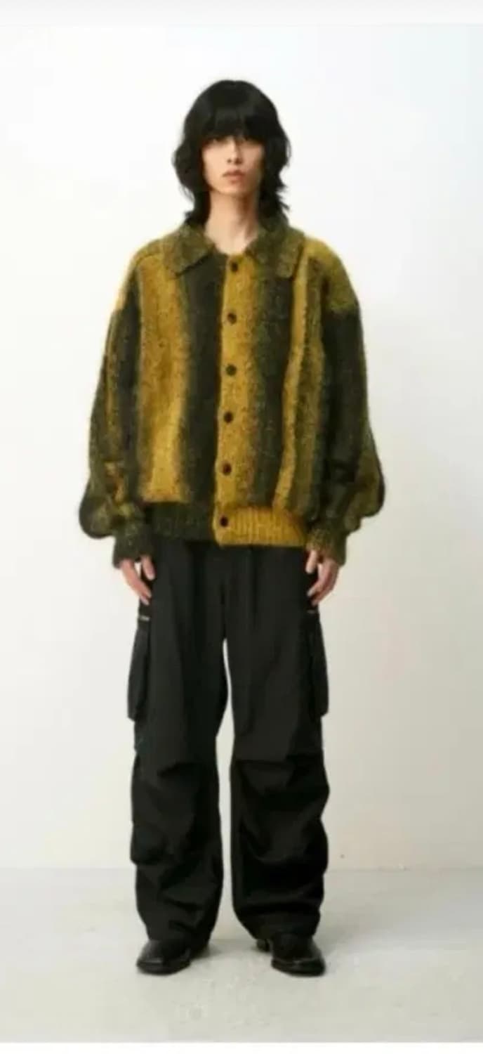 쿠어 모헤어 가디건 s 상품이미지2