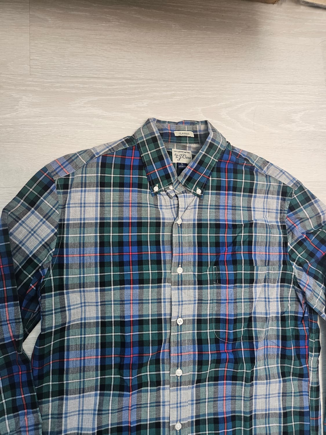 제이크루 J.Crew 체크 셔츠 S 95~100 상품이미지3