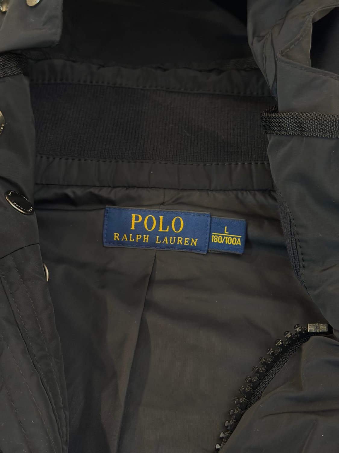 폴로 랄프로렌 유틸리티 에어본 봄버자켓 필드자켓 블랙 상품이미지7