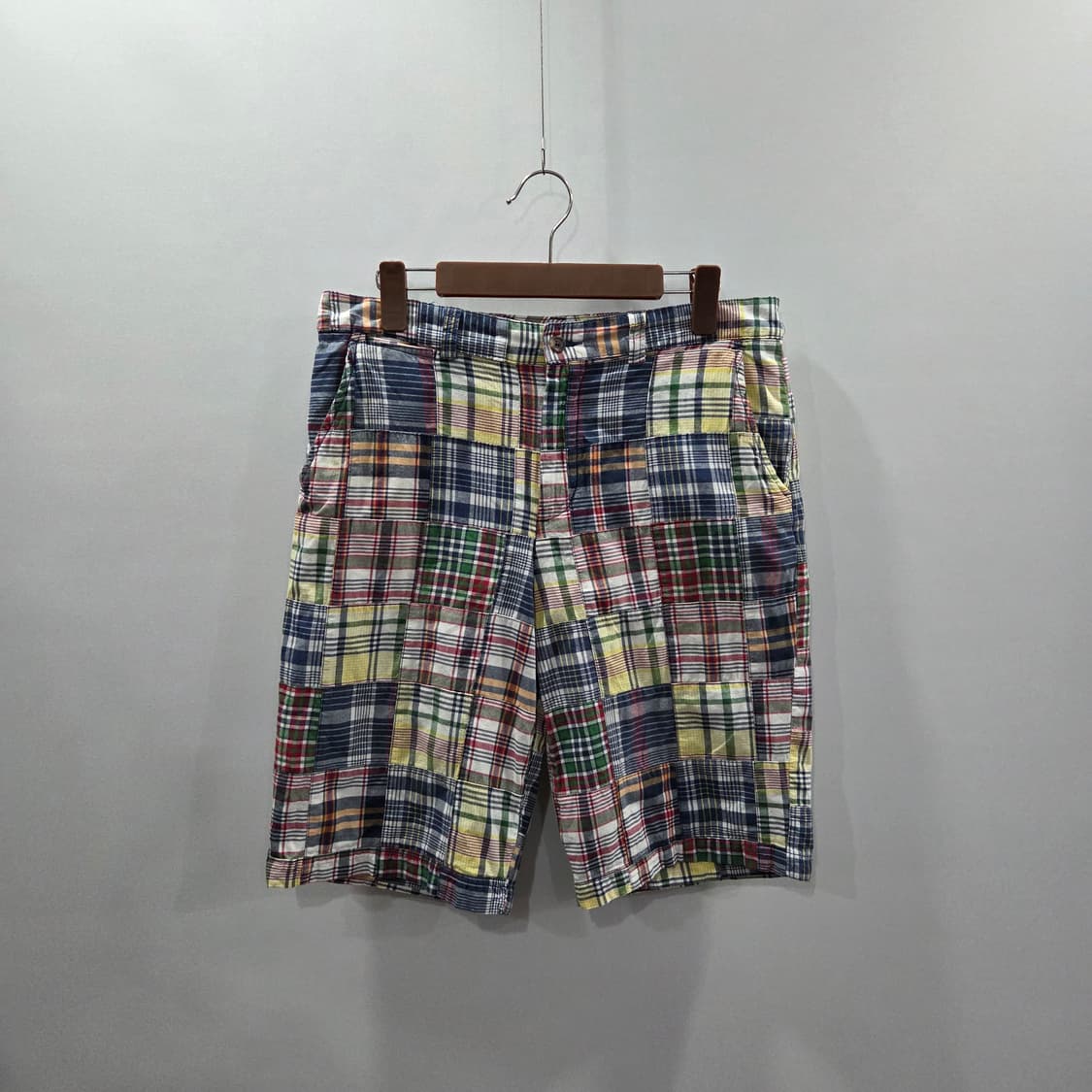 폴로랄프로렌 보이즈 마드라스 패치워크 반바지 20 상품이미지1