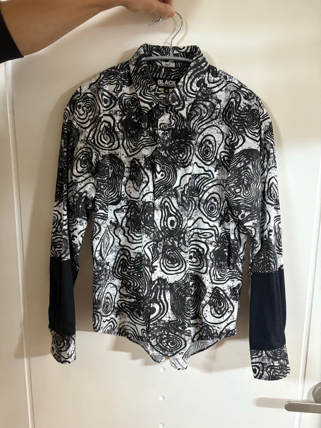 commedes garcons 꼼데가르송 블랙 셔츠 상품이미지2