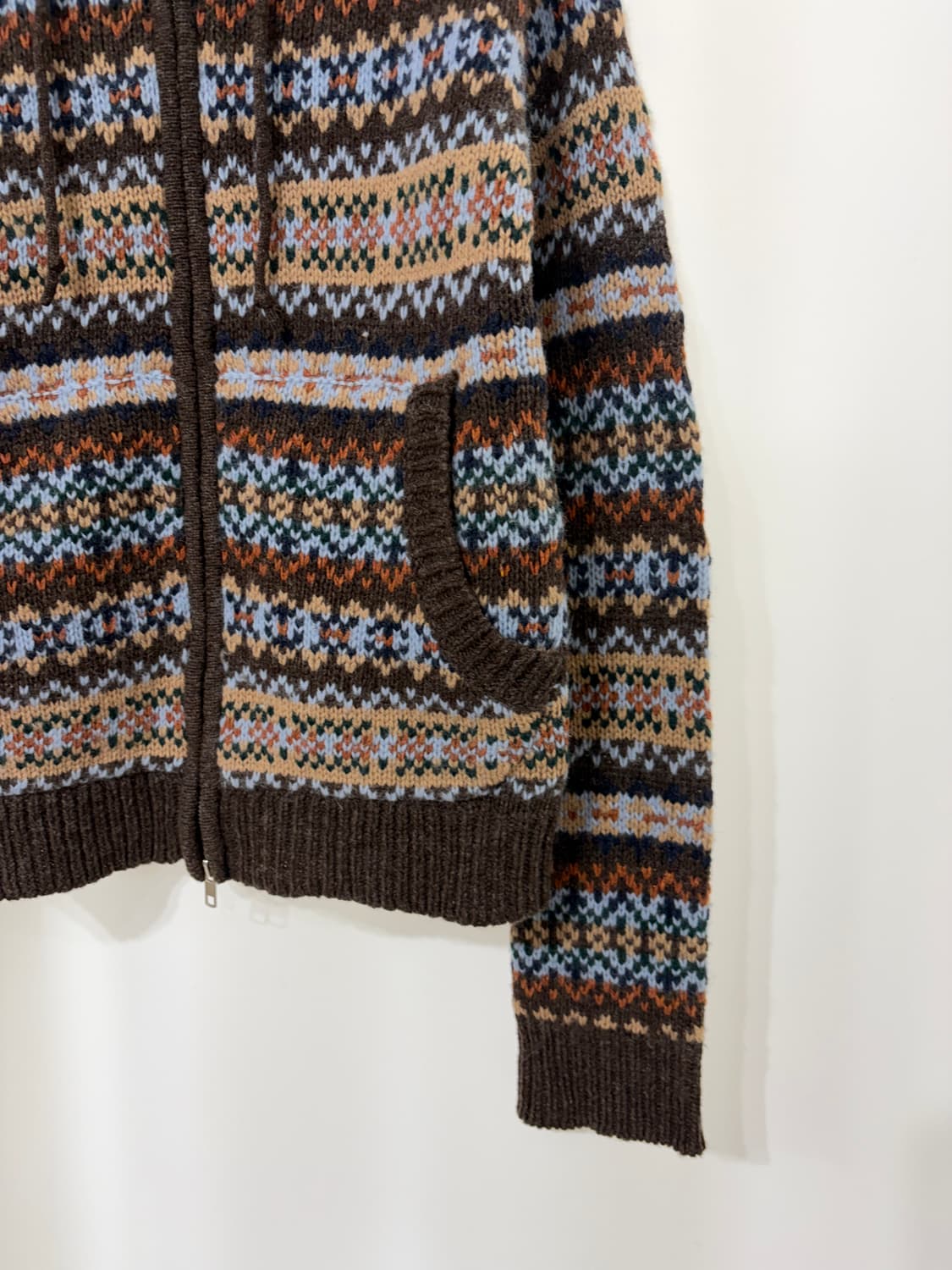 go slow caravan 2way zip up knit 상품이미지3