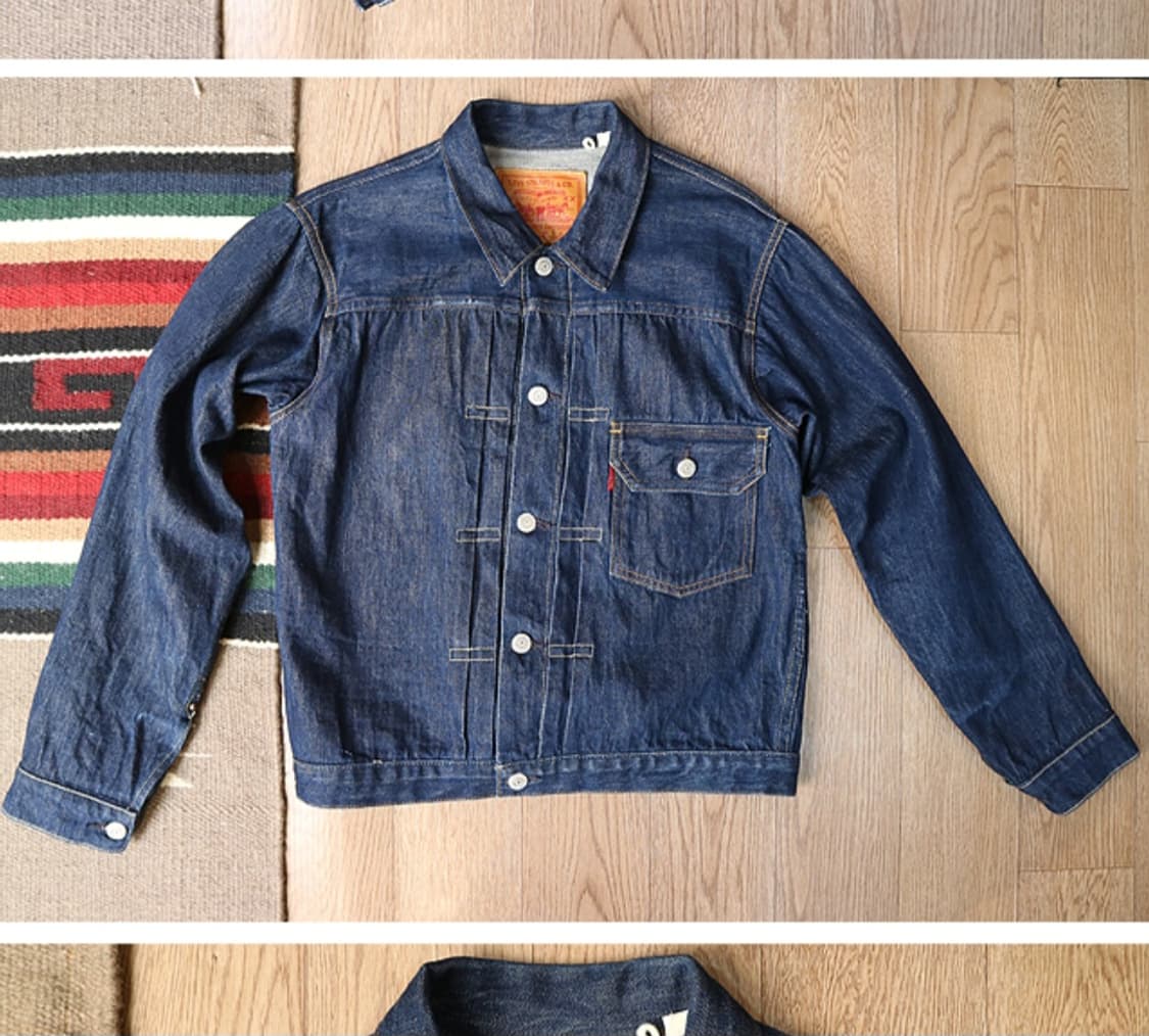 미국메이드 LVC LEVIS 리바이스 506XX 빅E 셀비지 데님 자켓
 상품이미지2