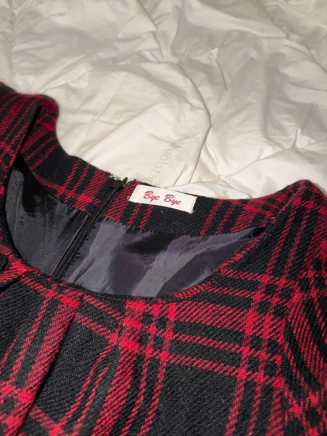 Bye bye 체크패턴 원피스(착샷 O) 상품이미지2