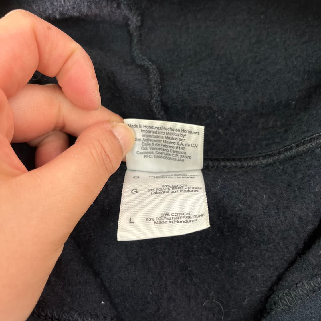 100 길단 메탈리카 2005 빈티지 블랙 후드집업 상품이미지4