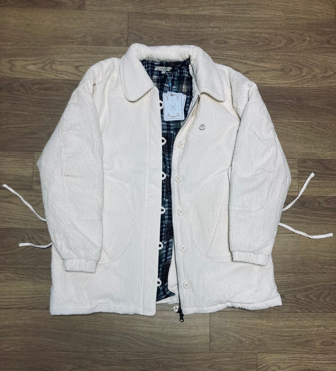 코이세이오 봄버 아이보리 새상품 상품이미지2