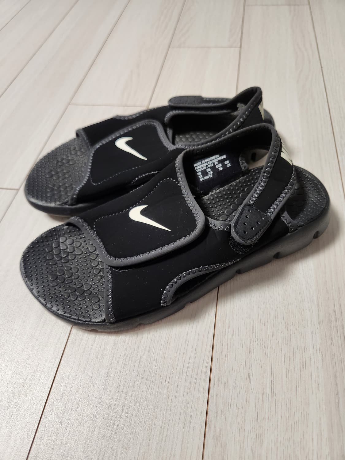 새상품급)나이키 키즈386518-011선레이 어저스트 4 키즈샌달 아동샌 상품이미지1