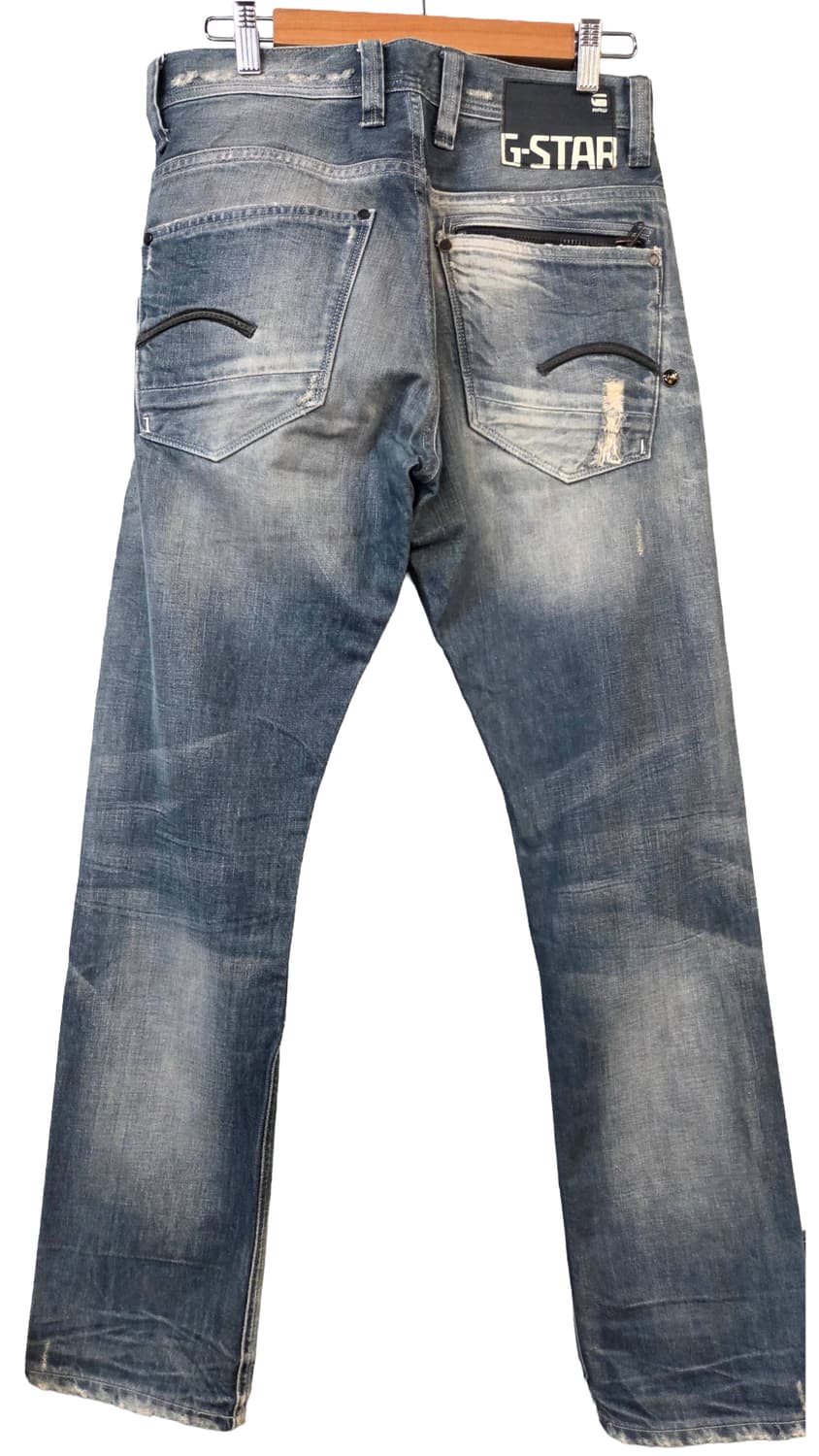 G-Star Raw 3301 데님 청바지 데미지진(W30/L32) 상품이미지2