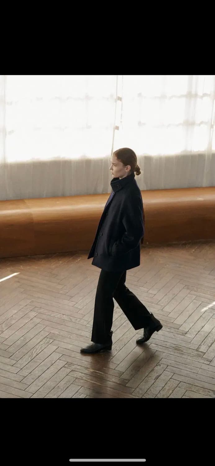 클린 klean 하프코트 네이비S 상품이미지2