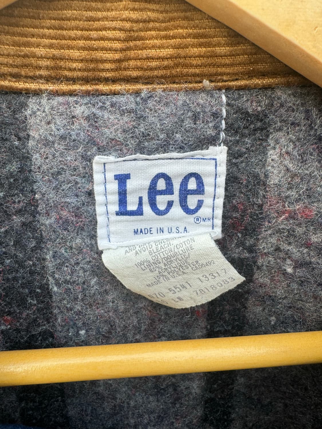 70s lee 빈티지 81-lj 데님 워크 초어 자켓 빅사이즈 상품이미지9