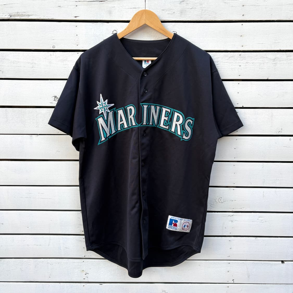 Russell 90s 러셀 시애틀 매리너스 반팔 져지 유니폼 상품이미지1