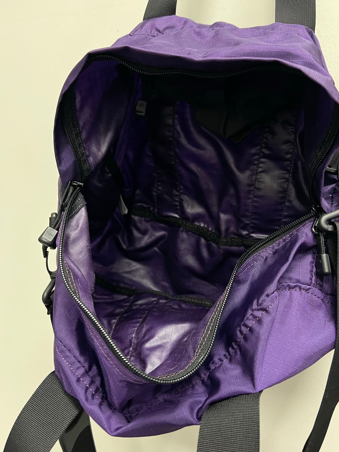 노스페이스 나일론 숄더백 퍼플 상품이미지4