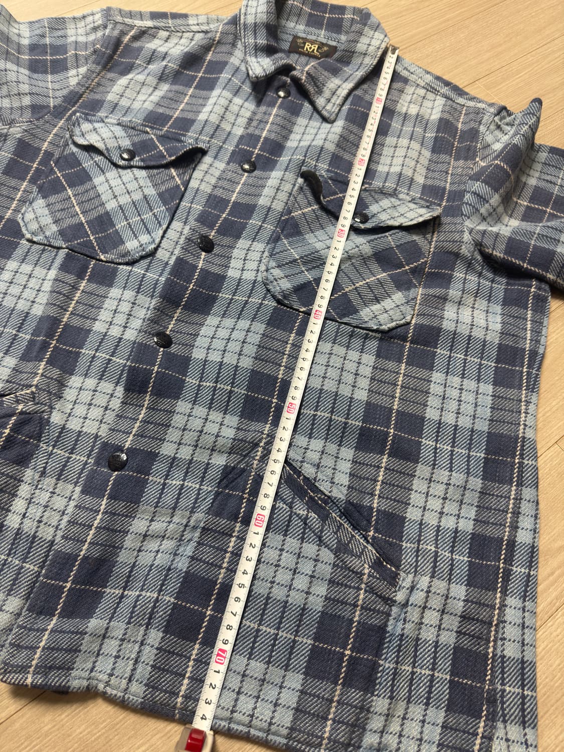 더블알엘 rrl 체크 셔츠 자켓 xl 상품이미지10