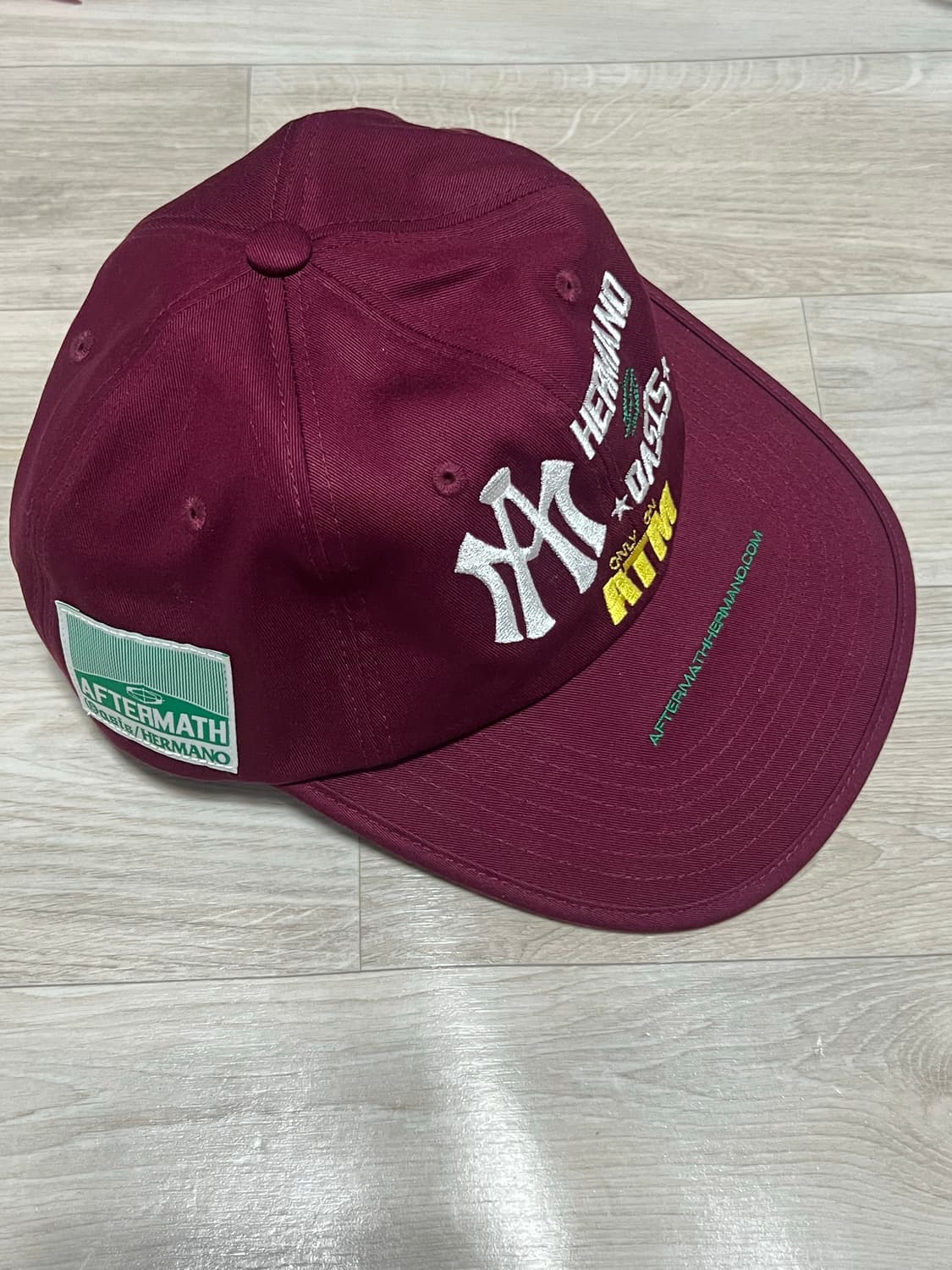 ONLY ON ATM BALL CAP [WINE] 상품이미지2