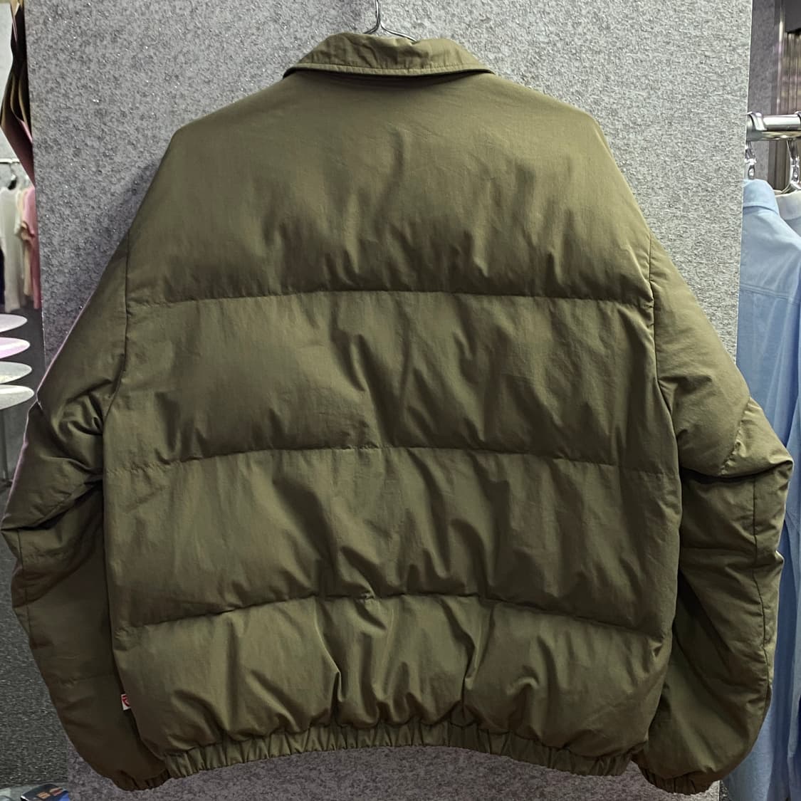 예일 스몰로고 다운 푸퍼 패딩 자켓 B2800 상품이미지3