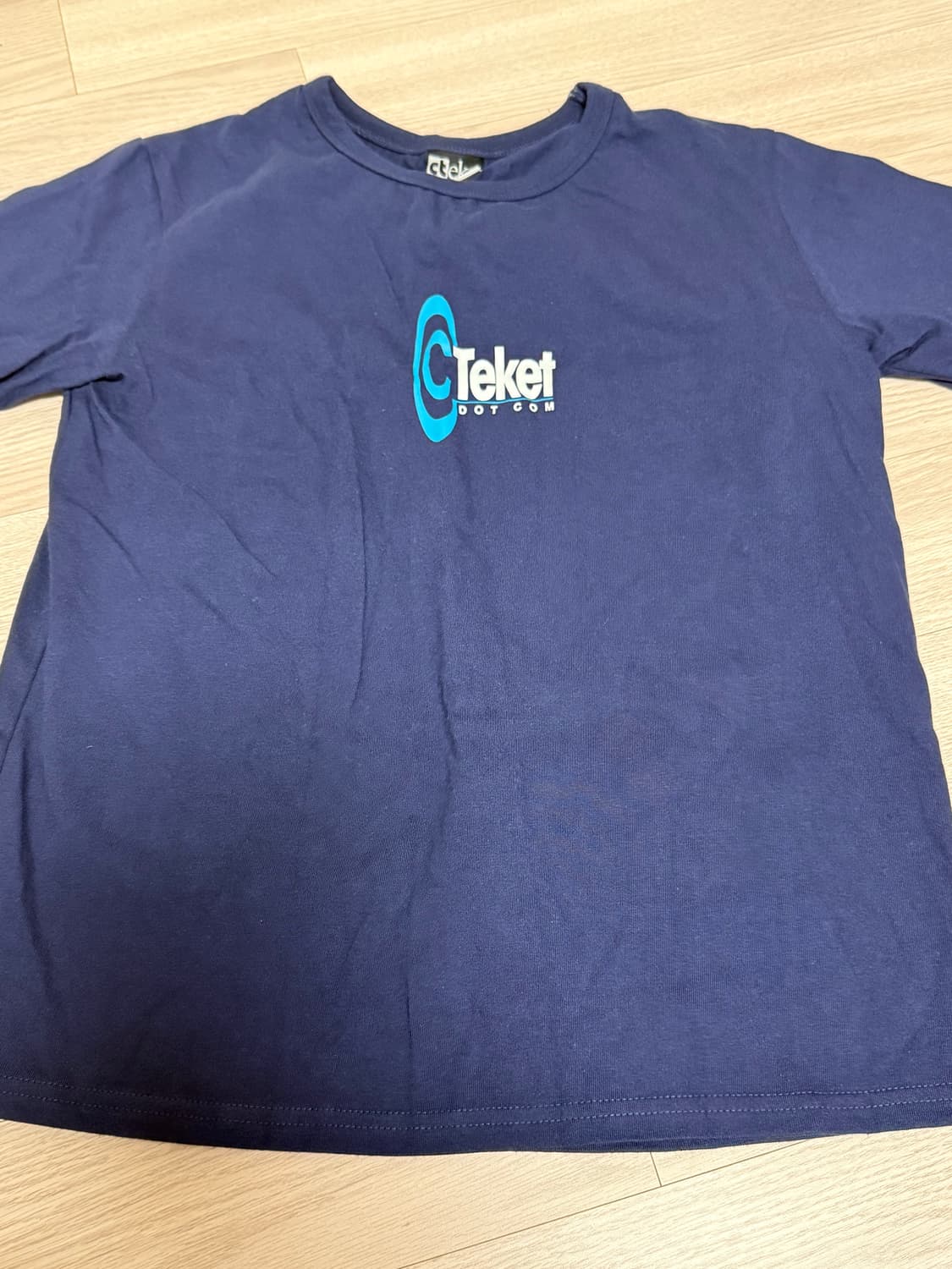 테켓 반팔 symbol women tee navy 상품이미지3