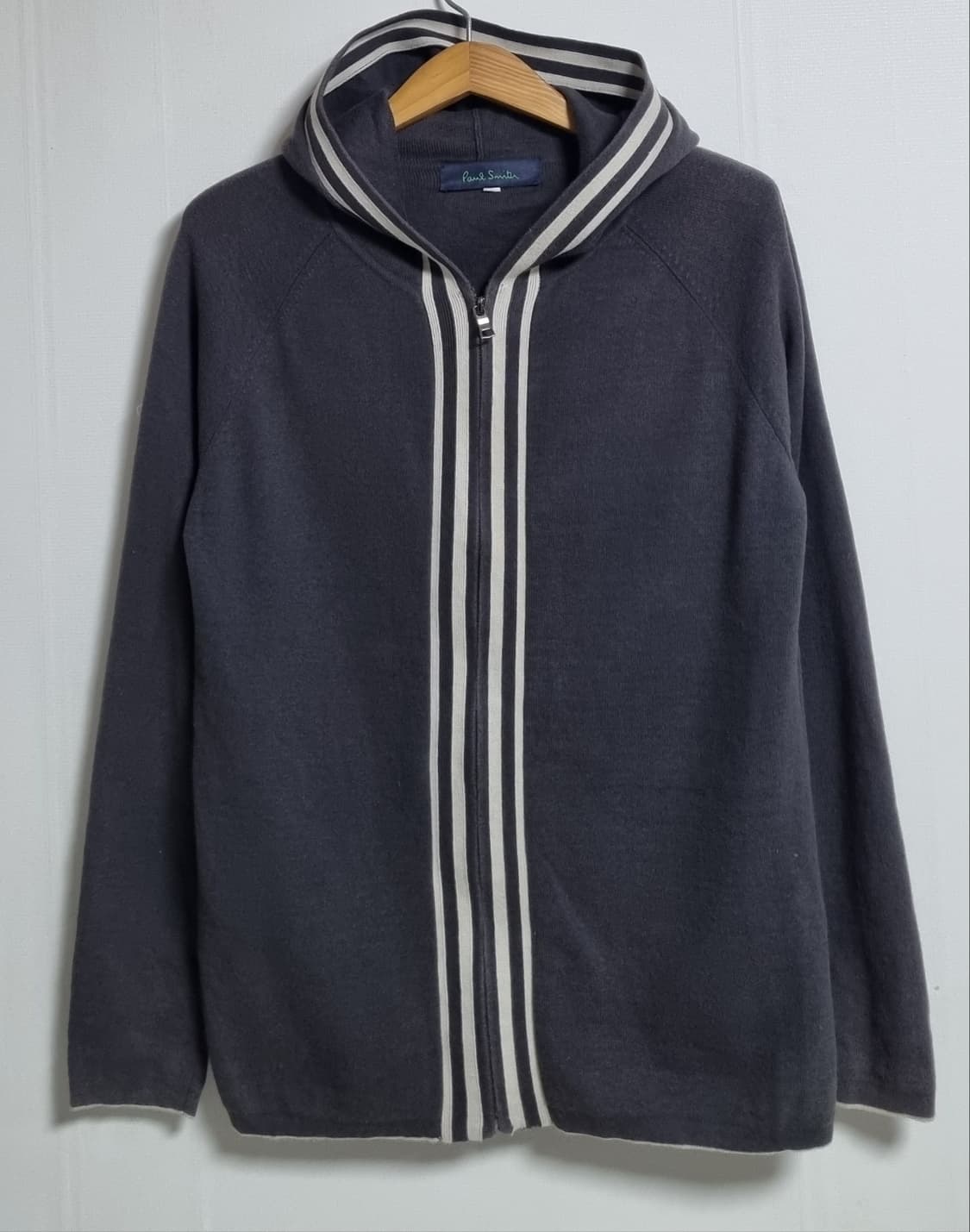 L ) 폴스미스 그레이 니트 후드집업 상품이미지1