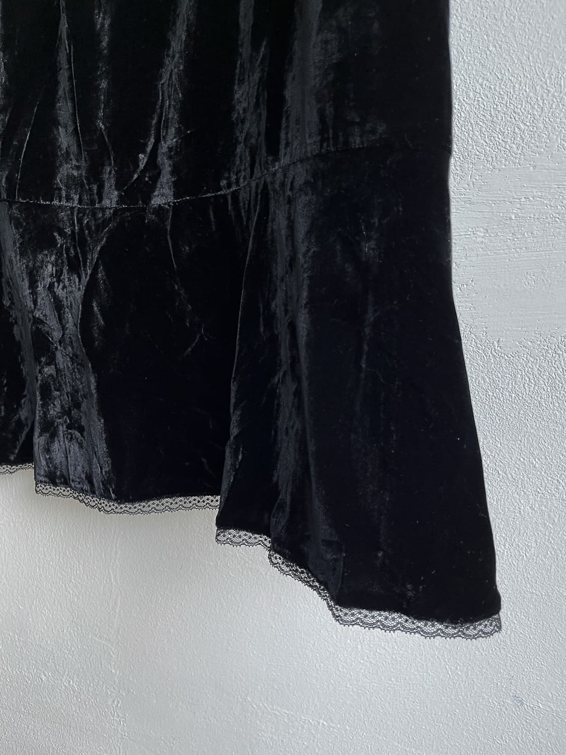 Velvet mini skirt 0269 상품이미지5