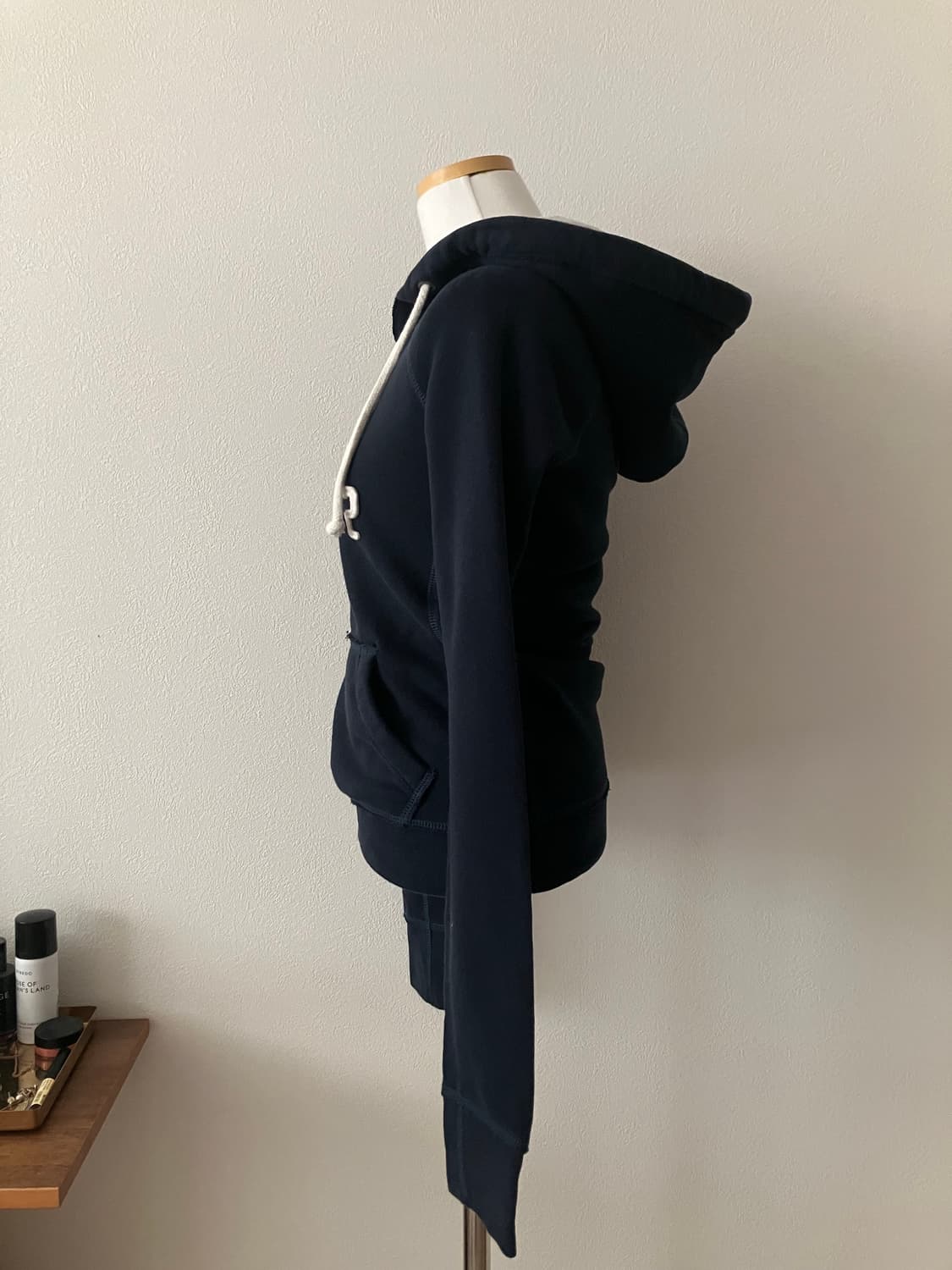 아베크롬비 네이비 로고후드티 딱붙 y2k후드티 상품이미지3