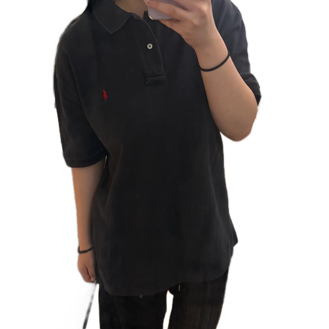 🖤폴로 랄프로렌 레드 포니 블랙 카라티 PK🖤 상품이미지2