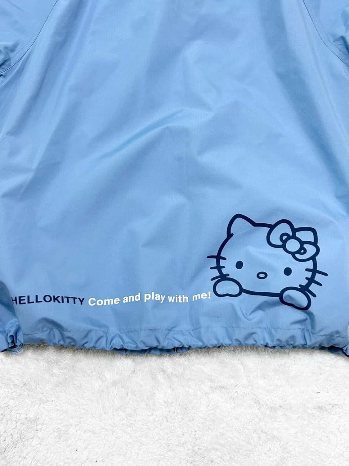 헬로키티 하늘 빅로고 바람막이 상품이미지7