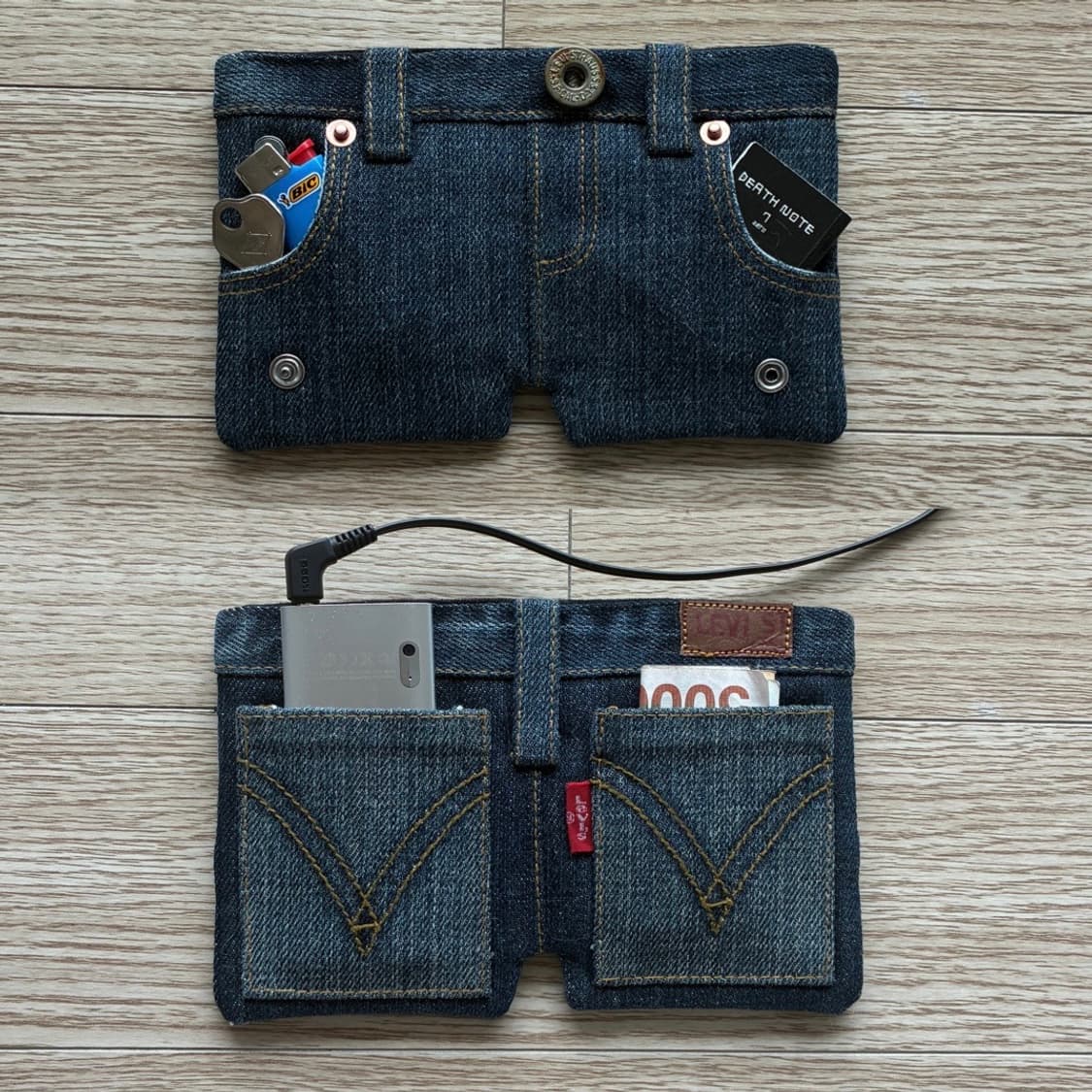 Levi's 511 demin Remake wallet 상품이미지1