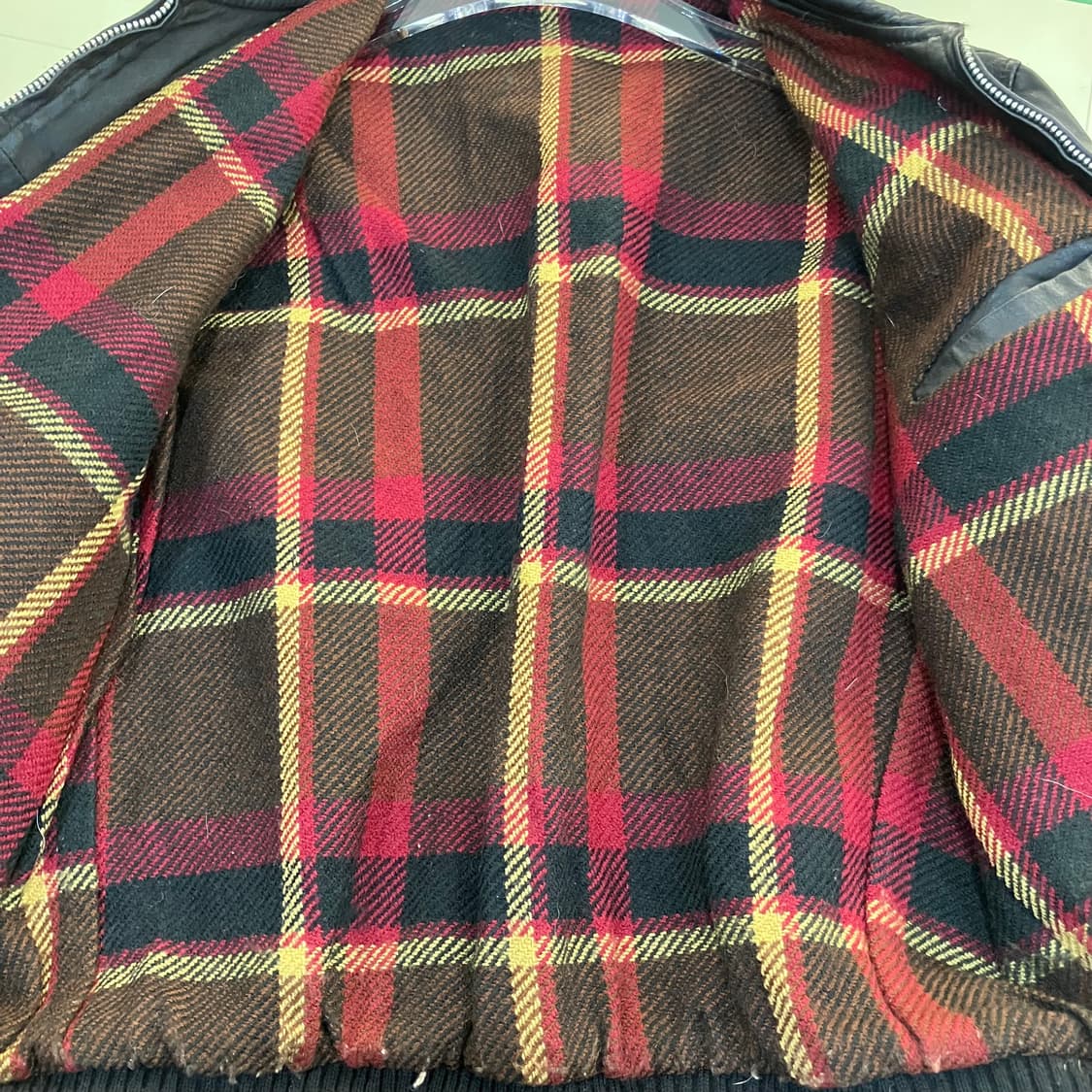 VTG 빈티지 레더 봄버자켓  상품이미지4