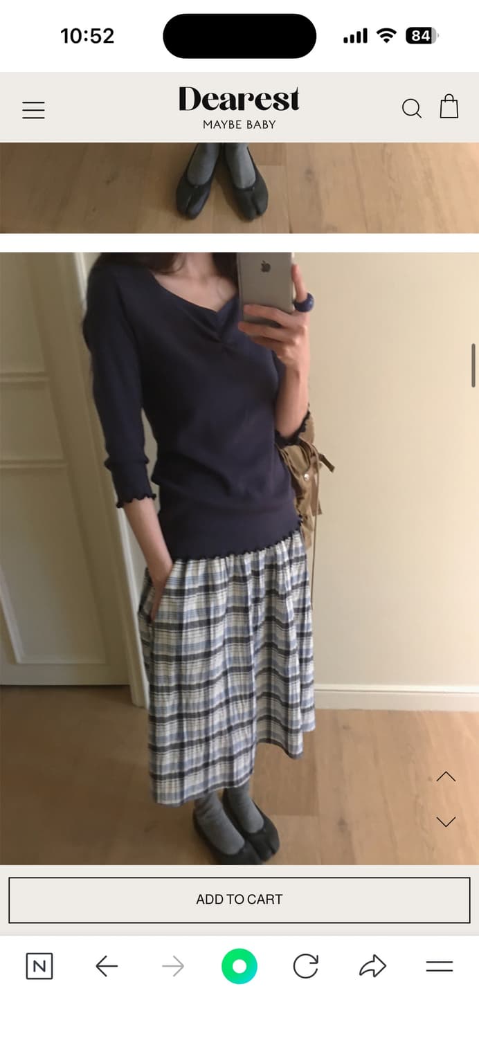 메이비베이비 디어리스트 티셔츠 상품이미지6