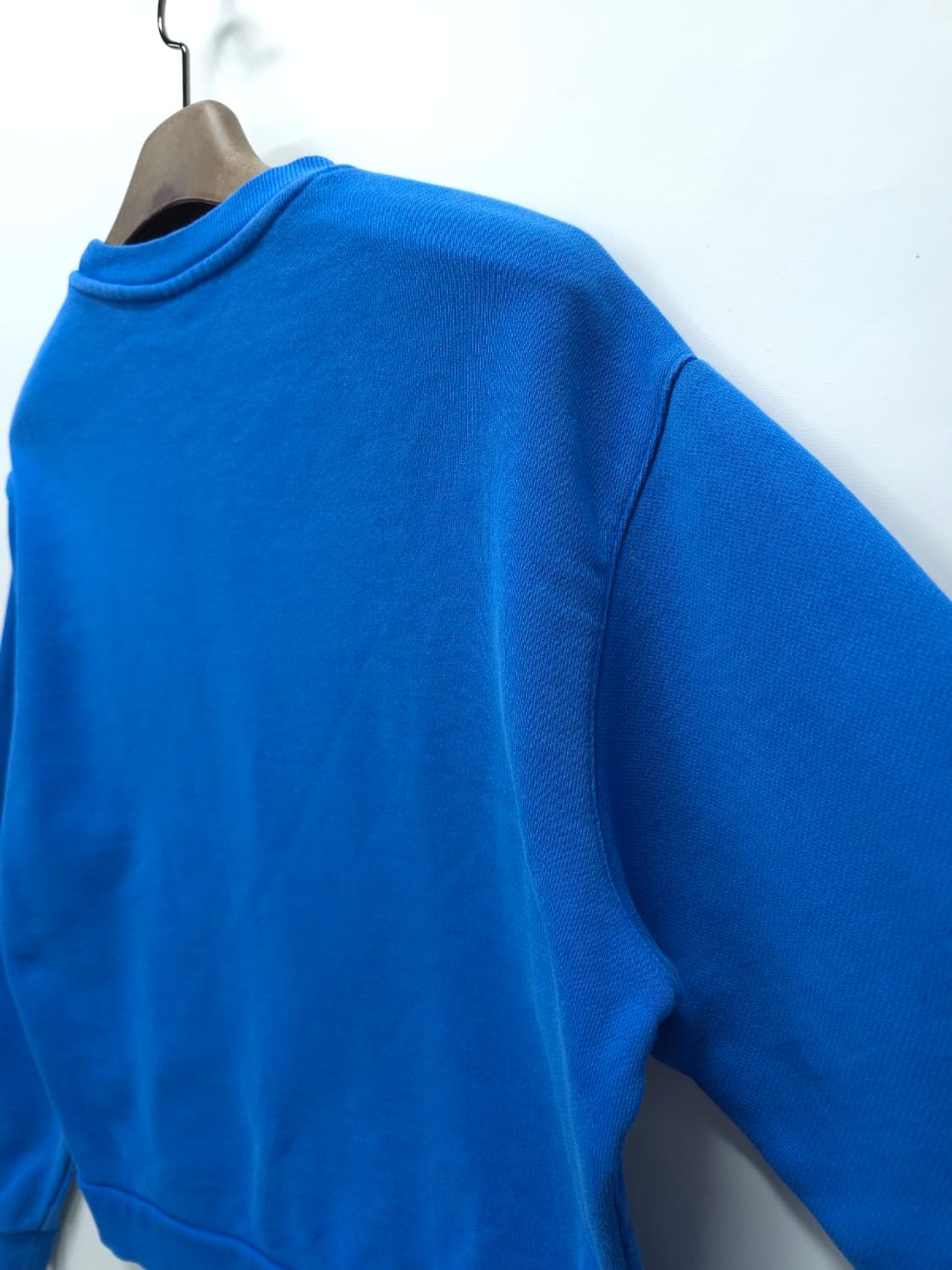 아디다스 남성 슈무 로고 블루 크루넥 맨투맨 (L사이즈) 상품이미지8