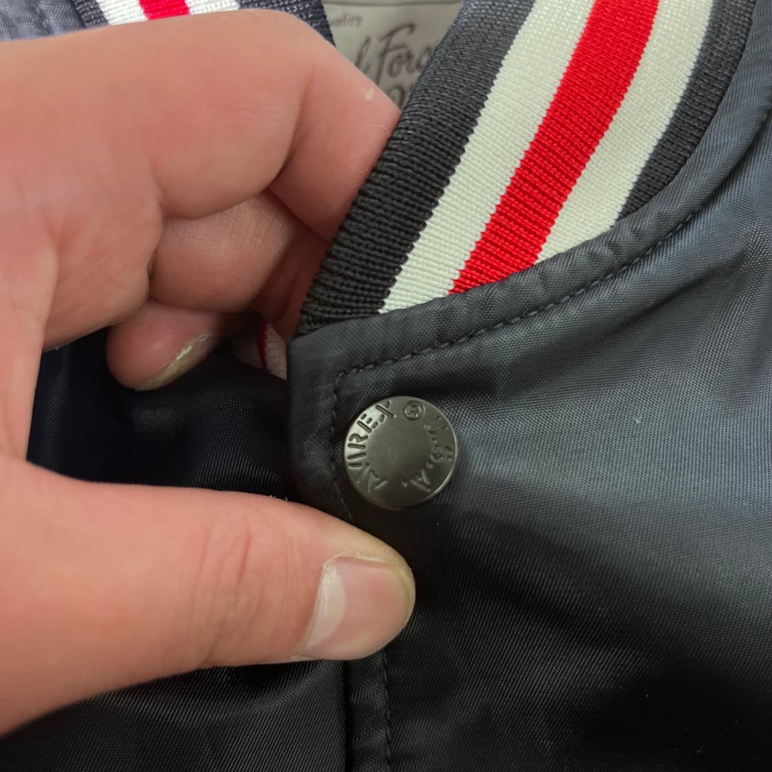 100 아비렉스 나일론 바시티 자켓 상품이미지7