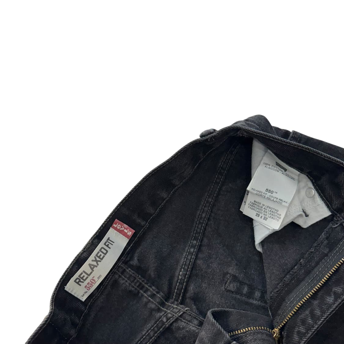 [28] 리바이스 550 블랙진 데님 청바지 [lv1201] 상품이미지4