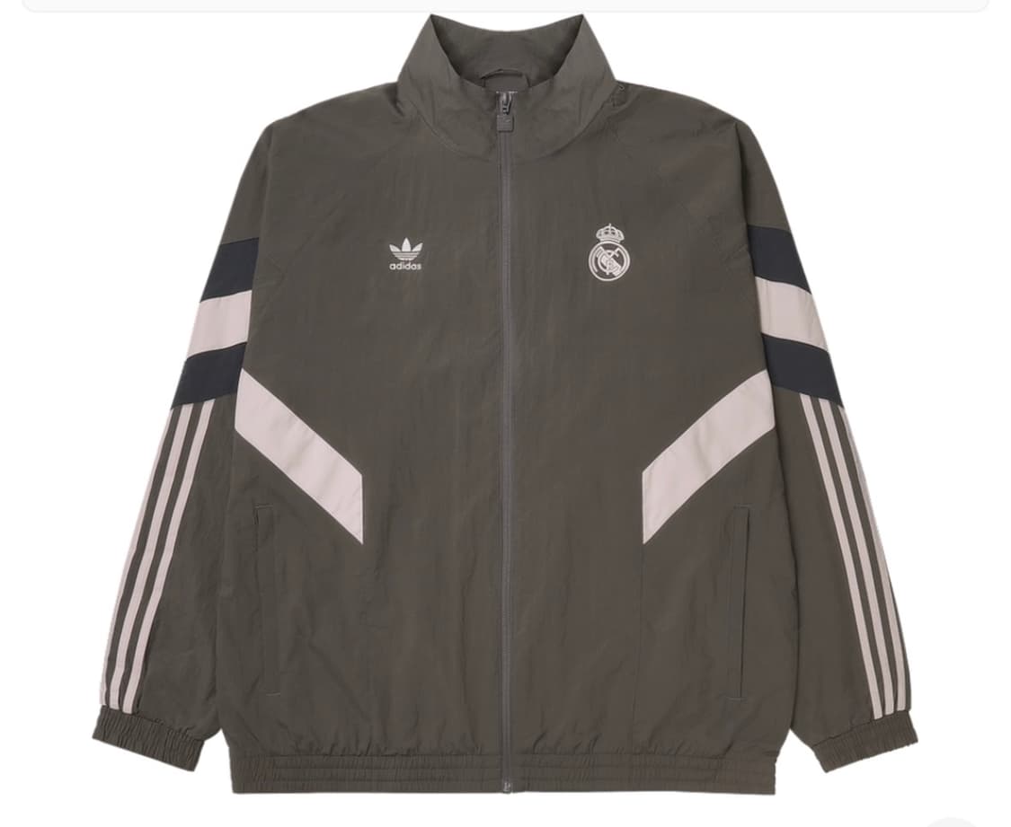 아디다스 레알마드리드 트렉탑 바람막이 L 상품이미지3