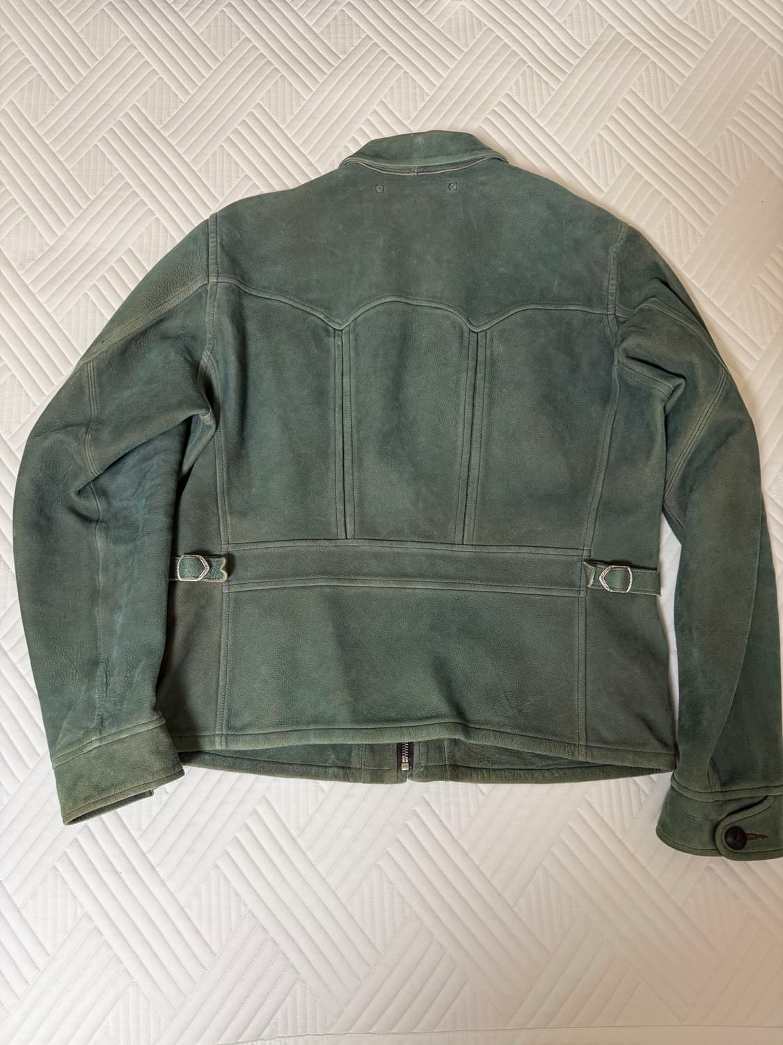 더블알엘 인디고 가죽 자켓 상품이미지2