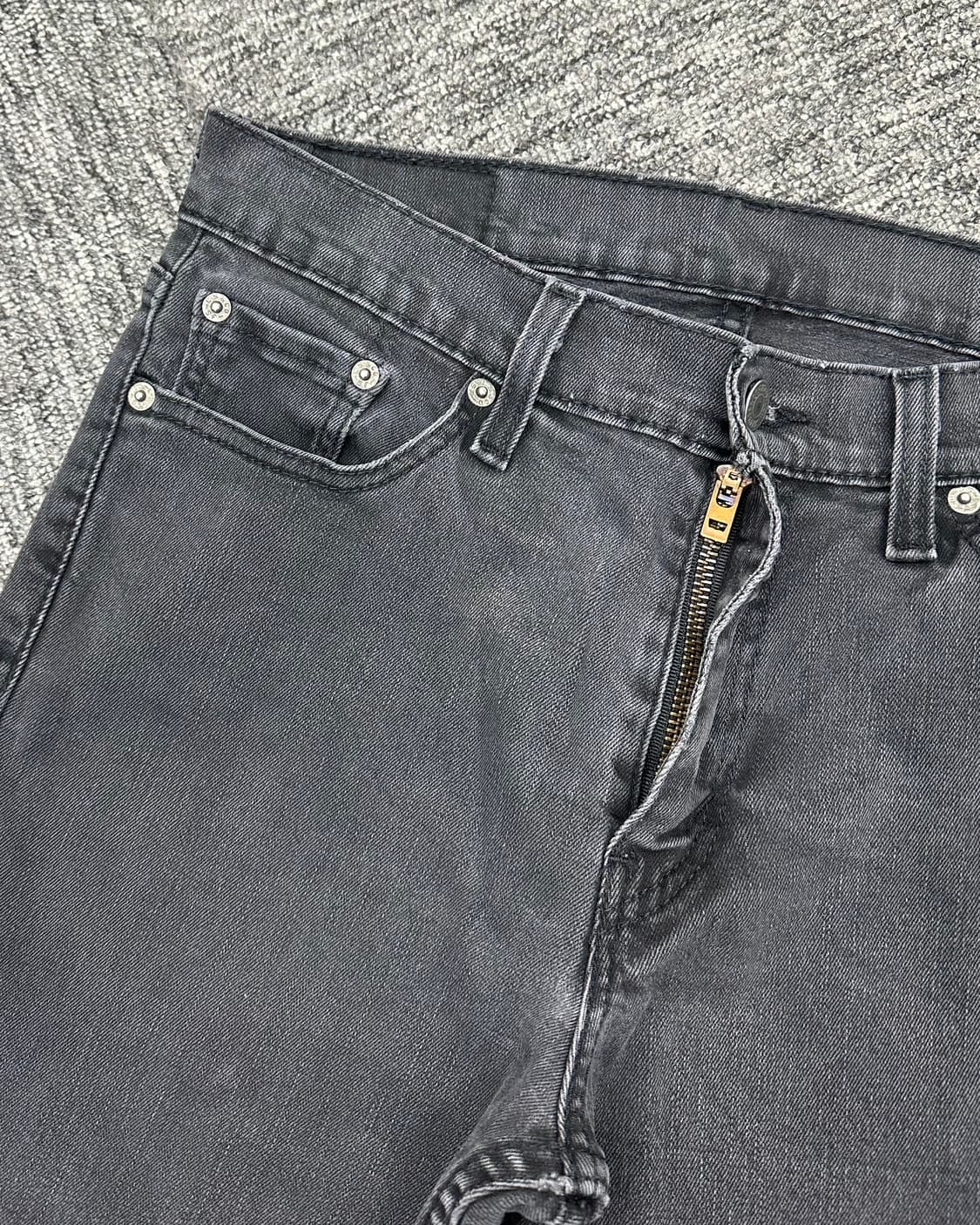 (허단39)리바이스 511 흑청-M1689 상품이미지3