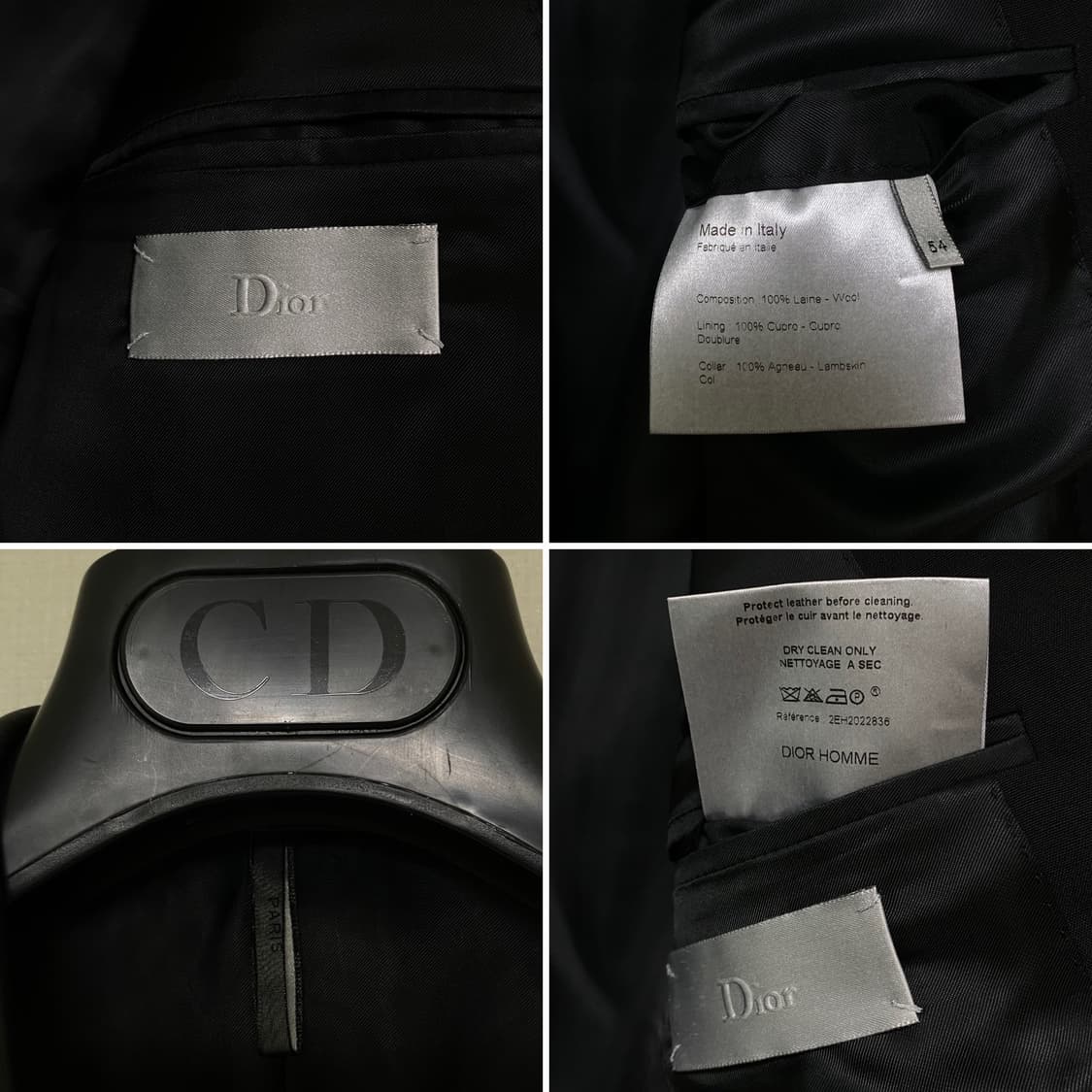 2002SS Dior HOMME by HEDI SLIMANE BLAZER 상품이미지6