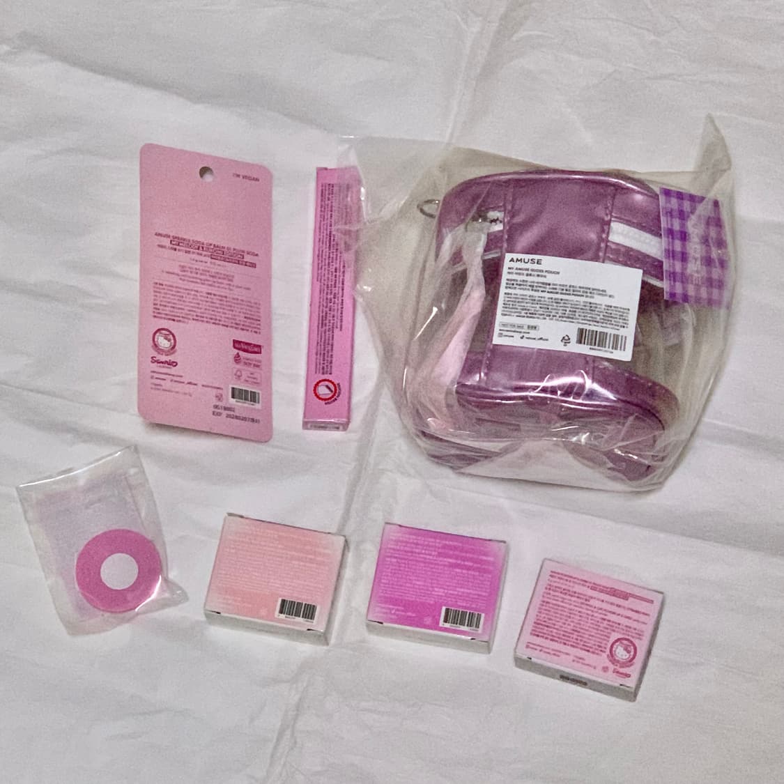 새상품 ) 어뮤즈 립밤 립앤치크 리무버 글로스파우치 상품이미지2