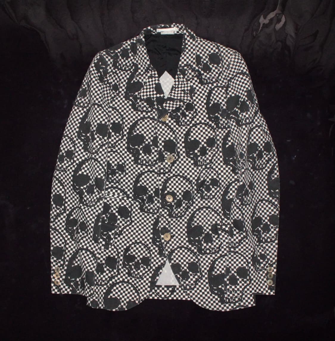 꼼데 homme plus 스컬 테일러드 자켓 상품이미지1