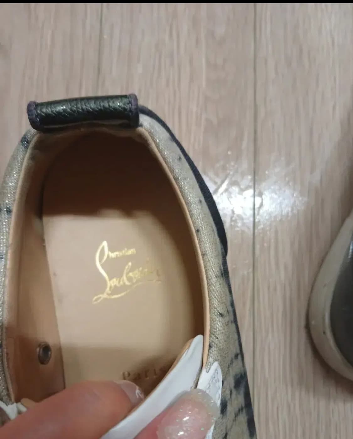 루부탱 스터드 스니카즈 40.5 사이즈 상품이미지5