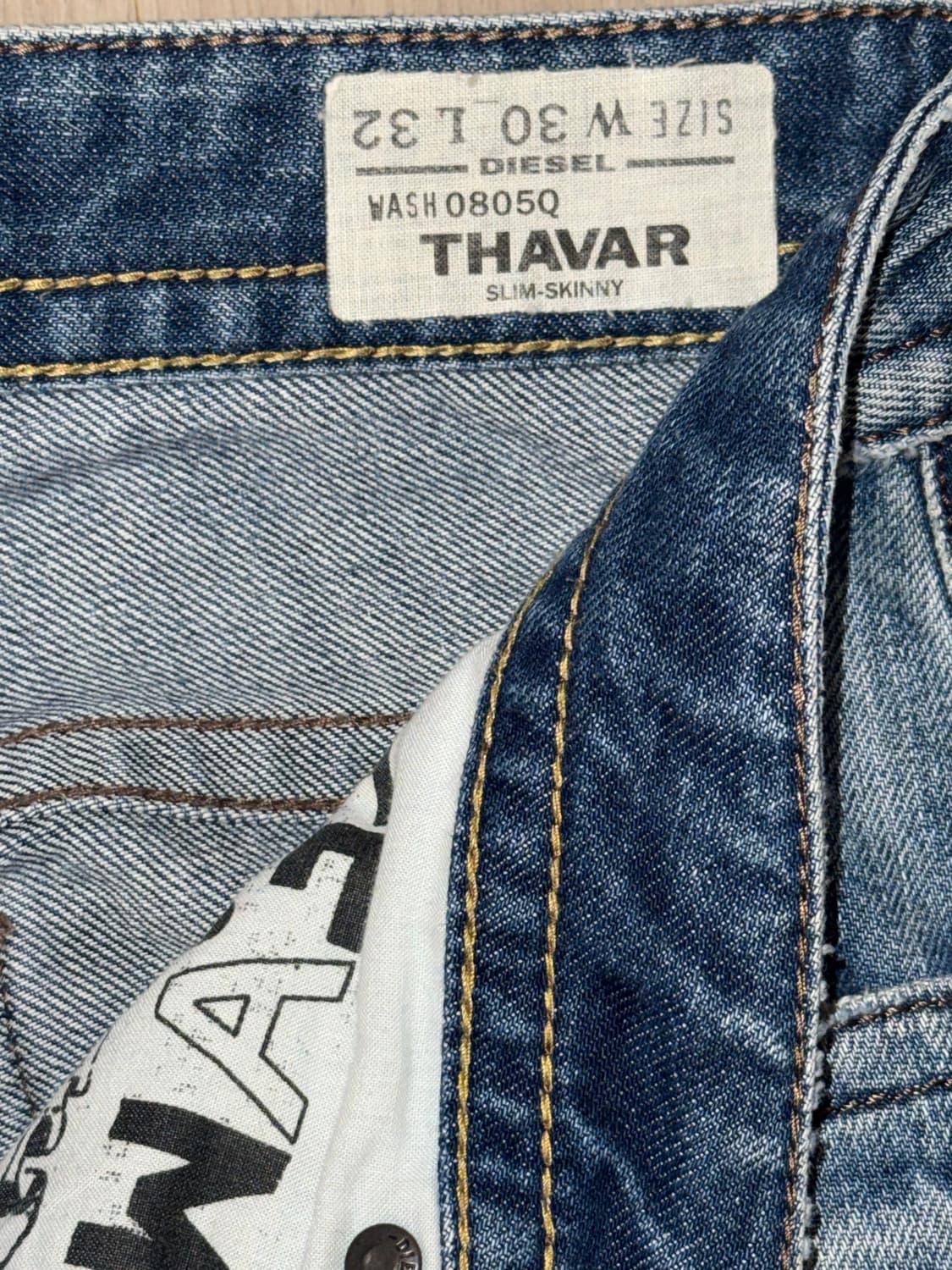 Diesel washed blue jean 상품이미지4