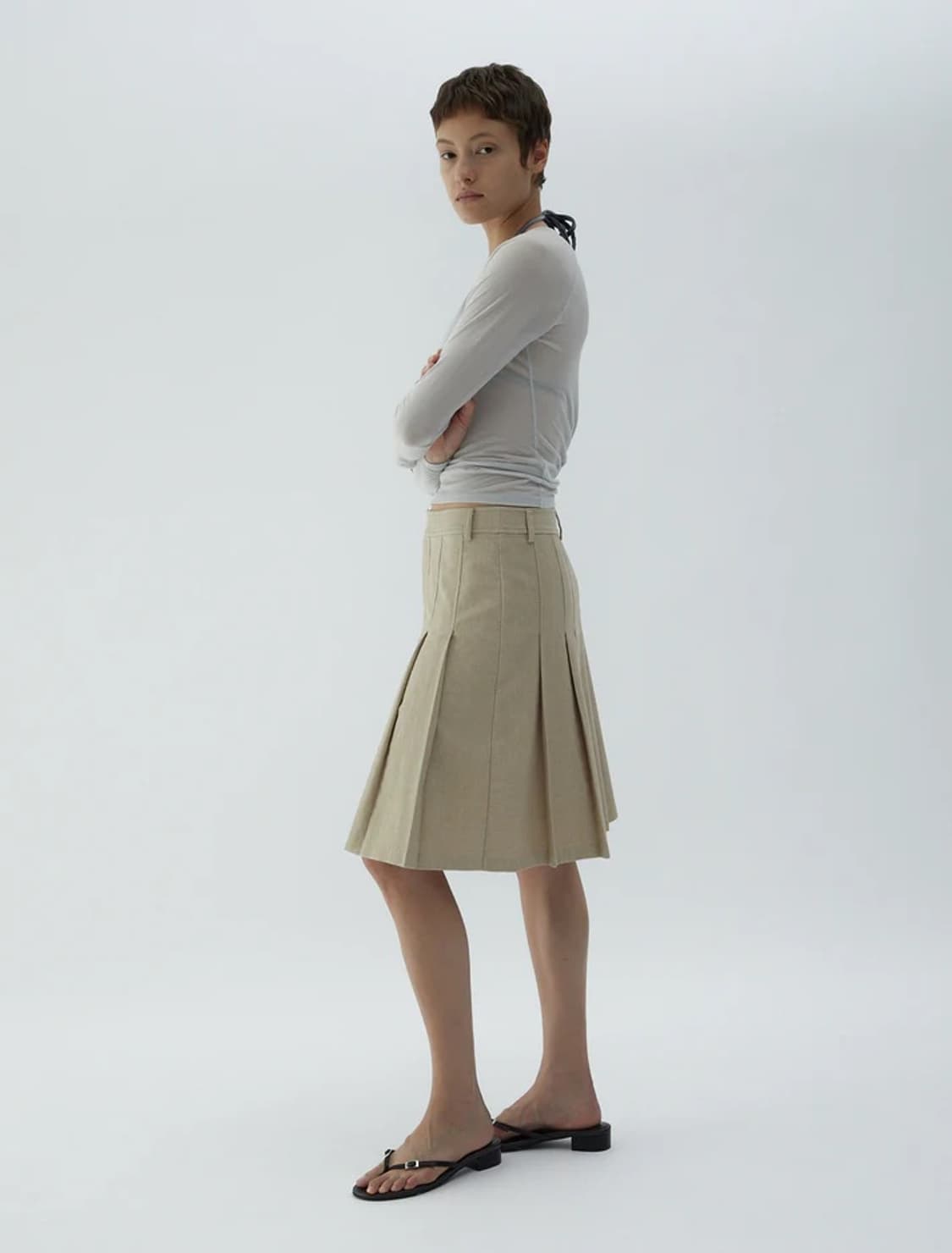 Paloma wool lai pleated skirt 상품이미지2