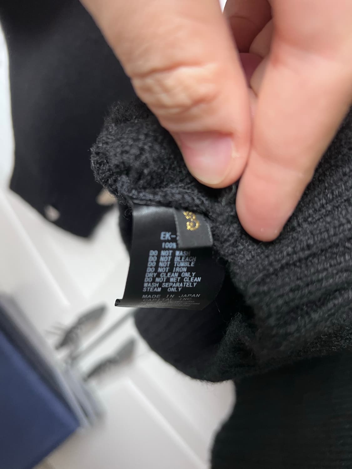 [3] 캐피탈 본니트 울 본 크루넥 스웨터 상품이미지5