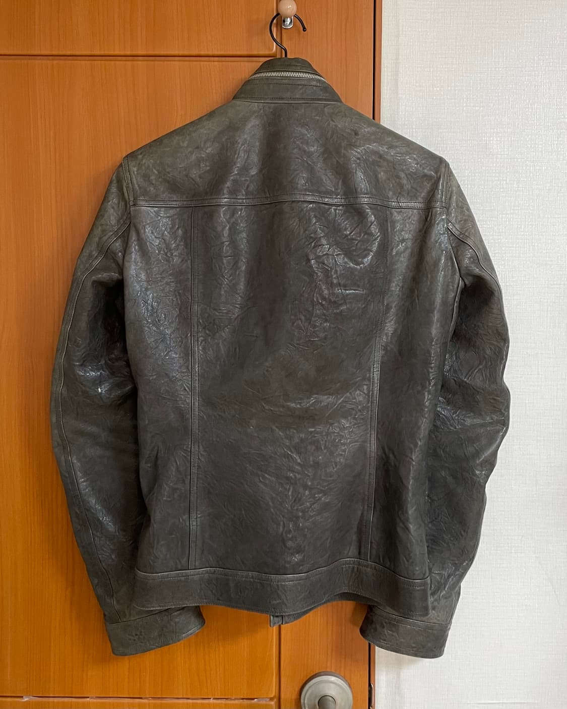 Rick Owens 릭오웬스 인타르시아 카고 레더 자켓 RU16S 상품이미지6