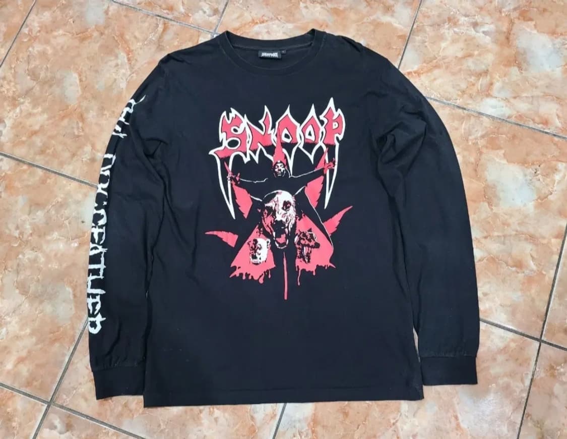 스눕독 THA DOGGFATHER 롱슬리브 티셔츠 상품이미지1