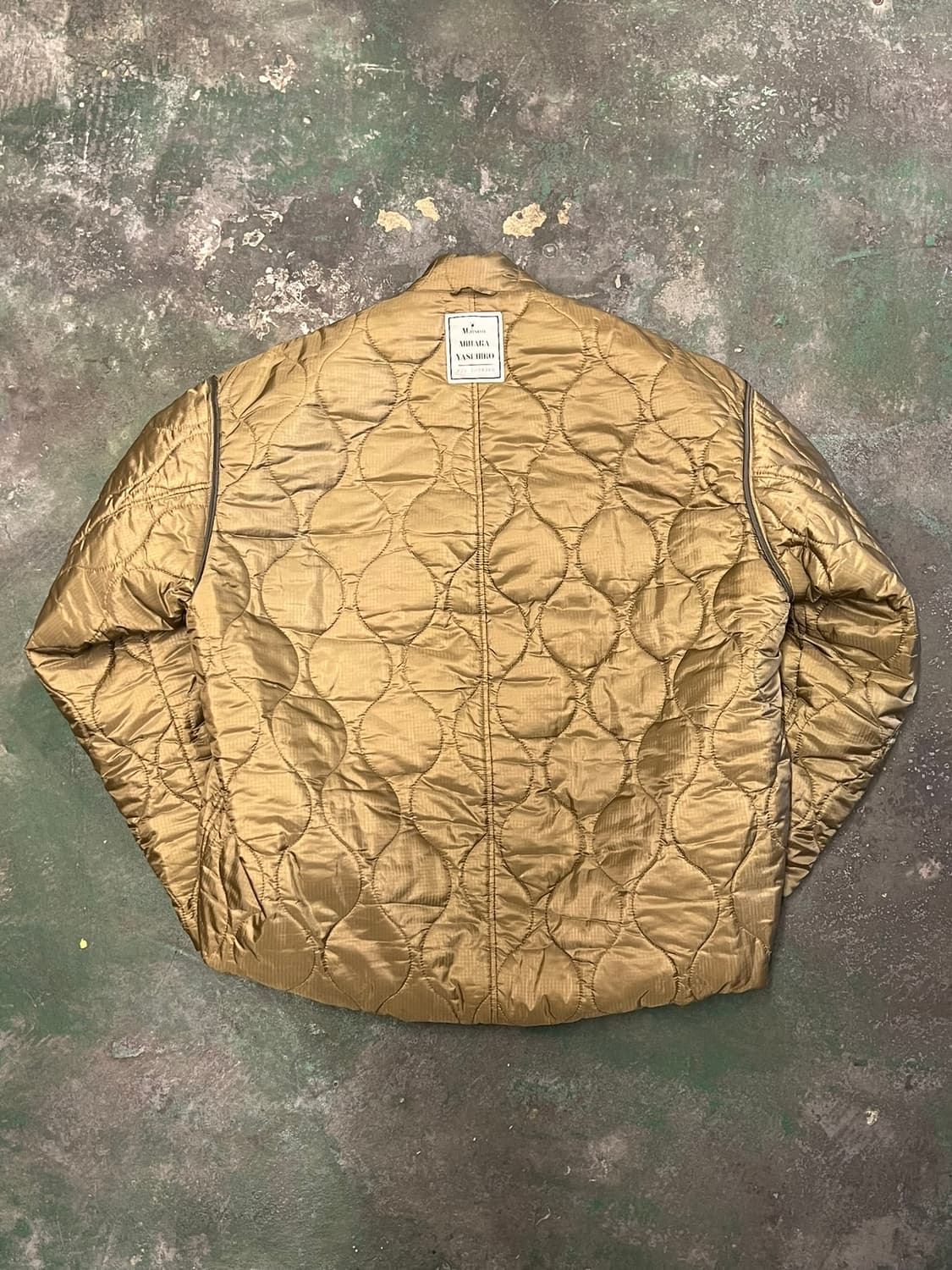 [48] 미하라야스히로 리버서블 MA1 퀼팅 자켓 A07BL052 상품이미지8