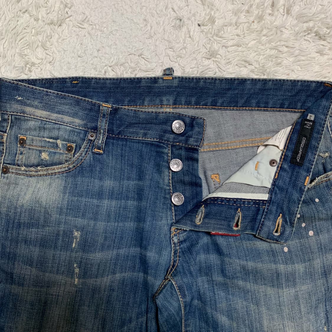 [33] 디스퀘어드 2 백로고 데님팬츠 상품이미지4