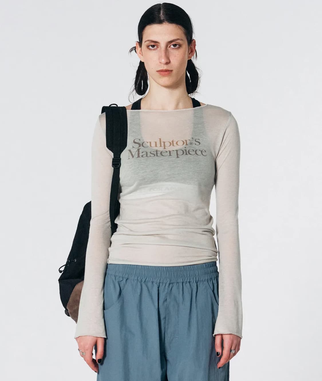 스컬프터 Masterpiece Sheer Top L.Beige 상품이미지2