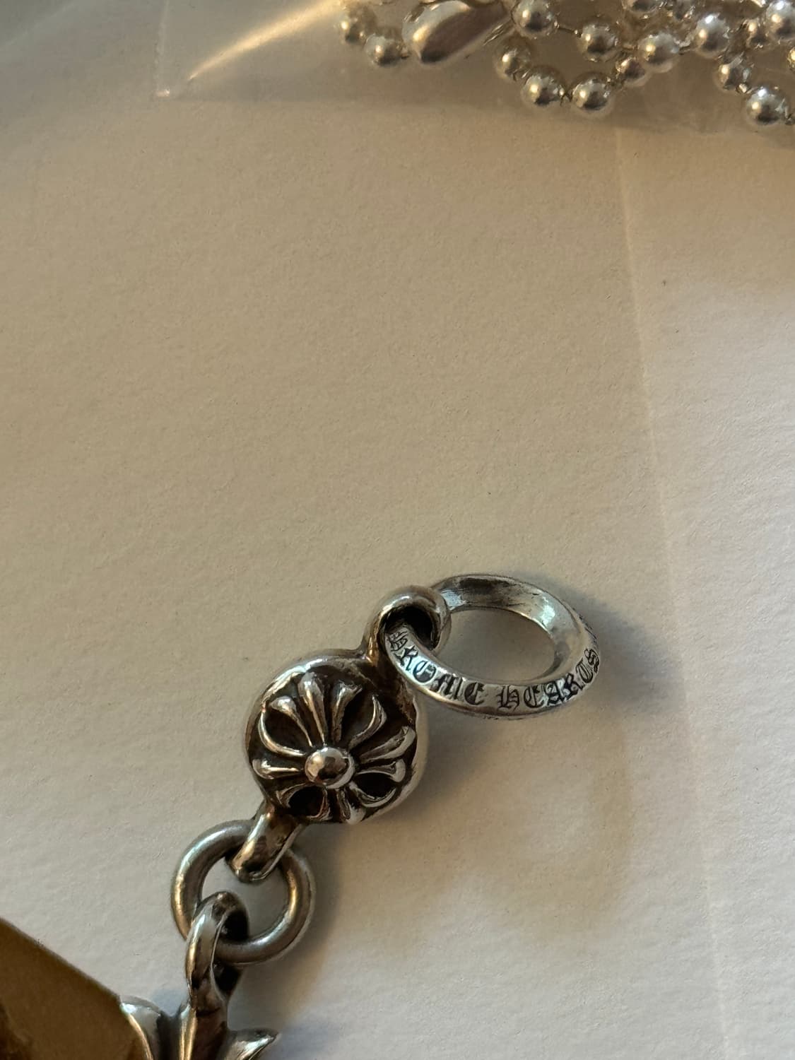 크롬하츠 원볼타이니 크로스 30“볼체인 상품이미지3