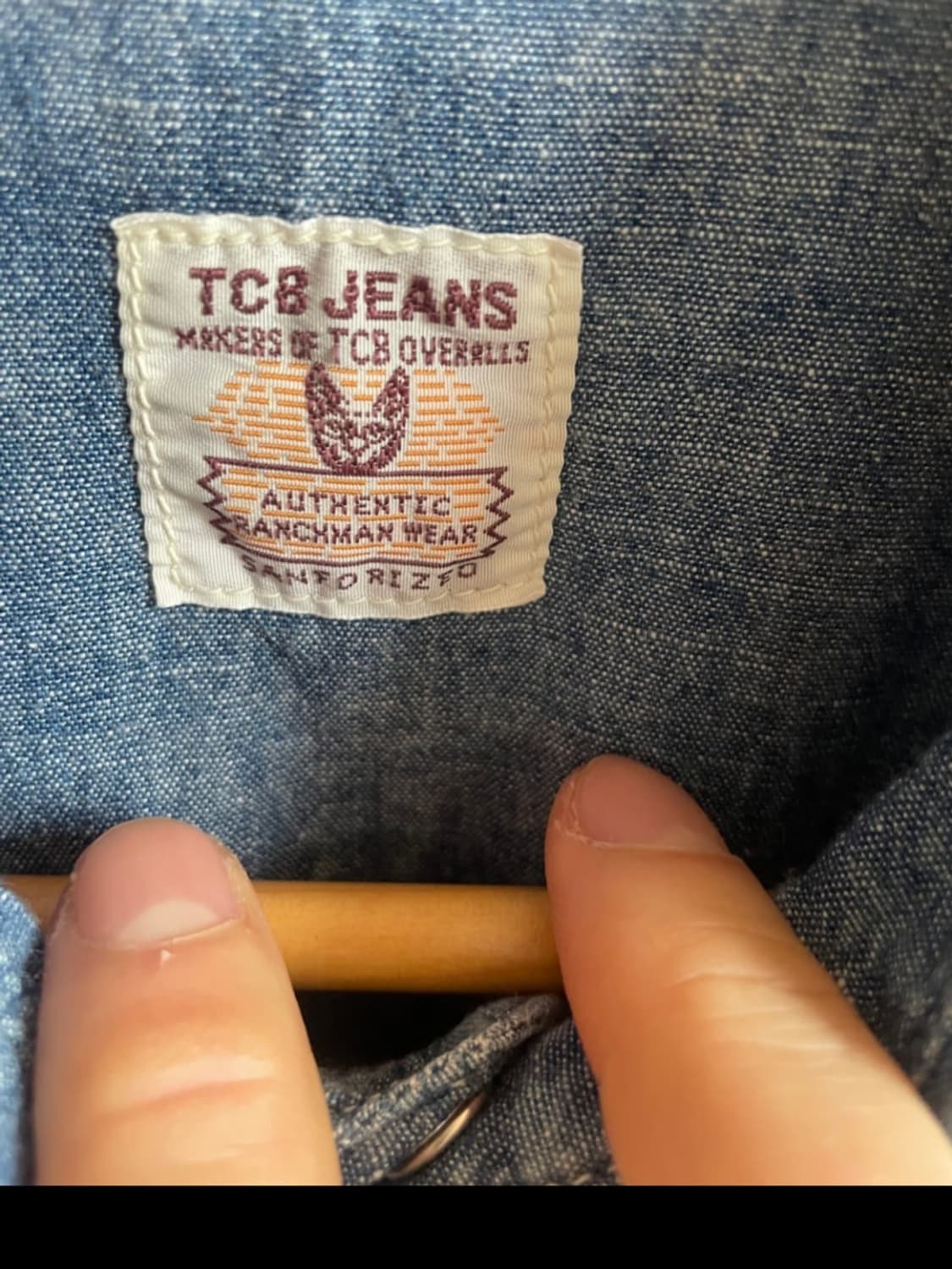 tcb jeans 랜치맨 웨스턴셔츠 샴브레이셔츠 100 상품이미지8