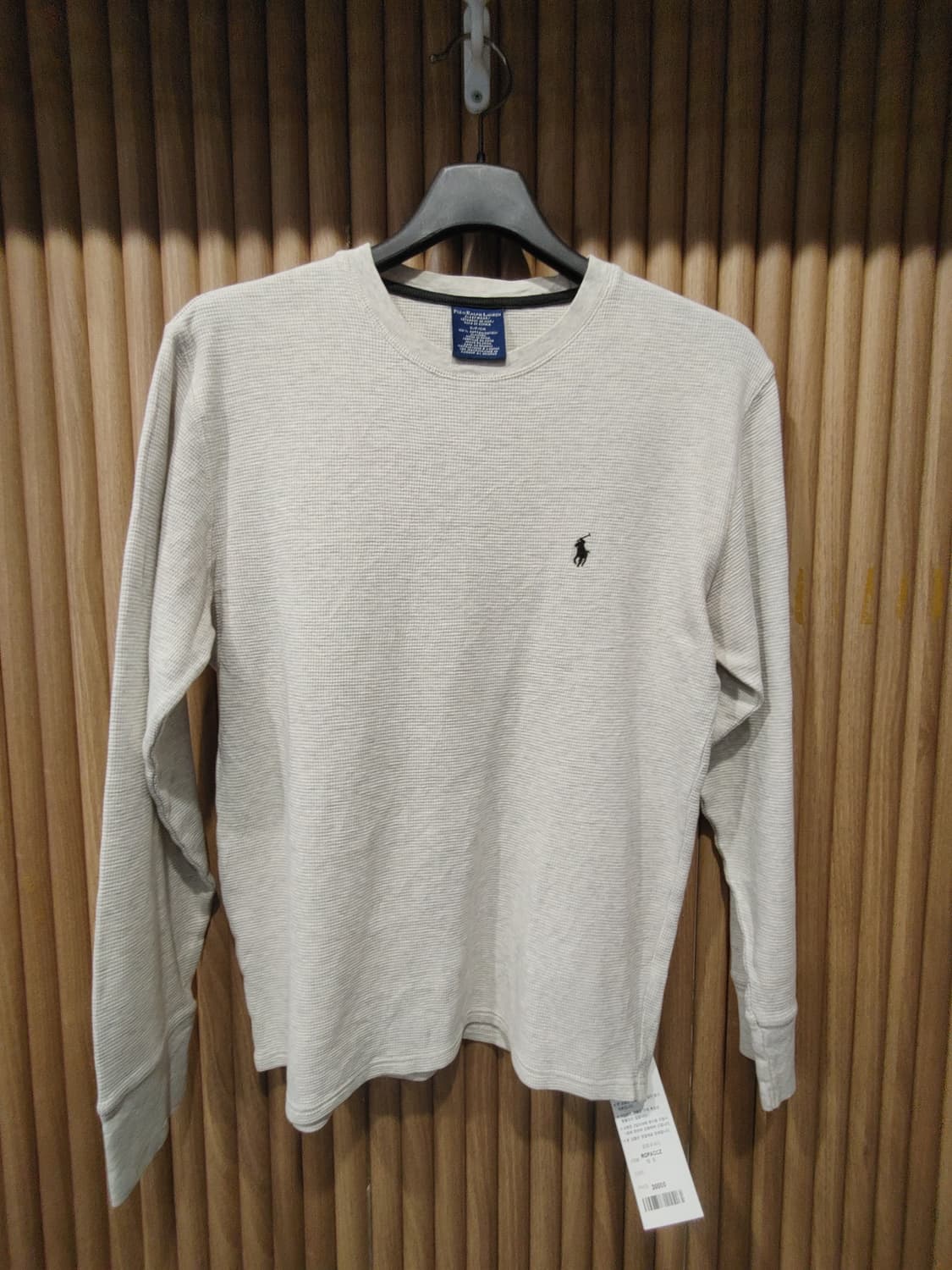 무배) 폴로 랄프로렌 로고 와플티 - S 상품이미지1