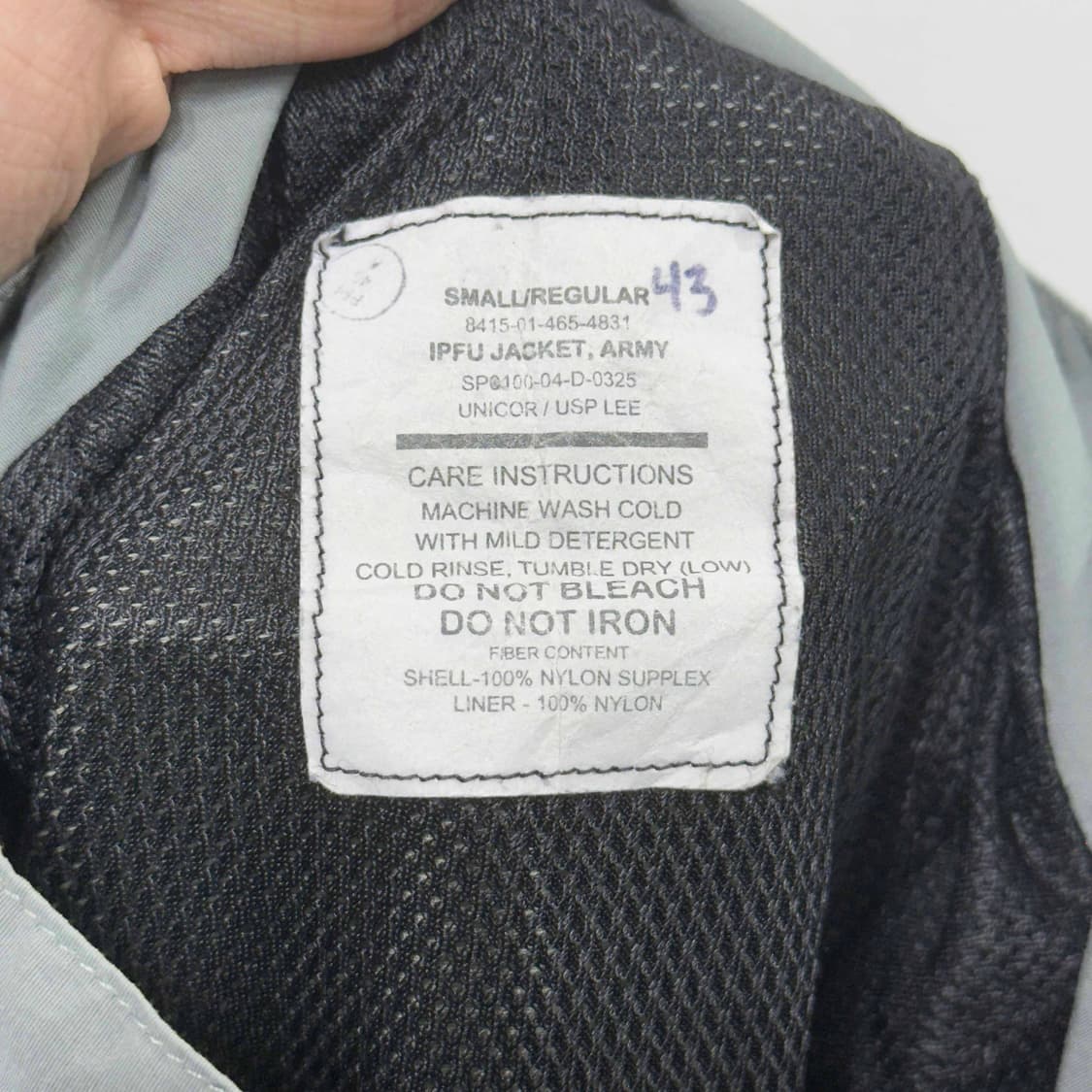 USA Army IPFU 트레이닝 자켓 상품이미지3